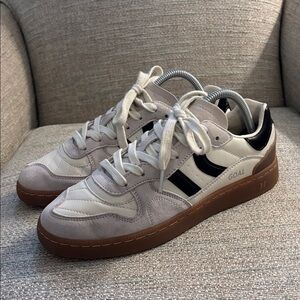 Coolway Goal Greenland‎ Sneakers Tennis Shoes in White Gray Black Women's size 9